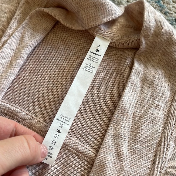 Lululemon Graceful Embrace Wrap Cardigan  4 - Picture 5 of 7